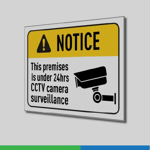 CCTV sign