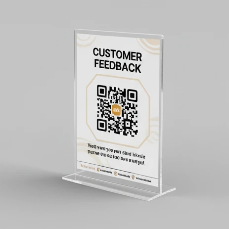 Menu Holder - Acrylic Table Talkers 4 Menu Holder - Acrylic Table Talkers - Image 4