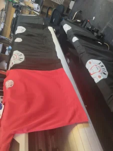 T-shirts printing process