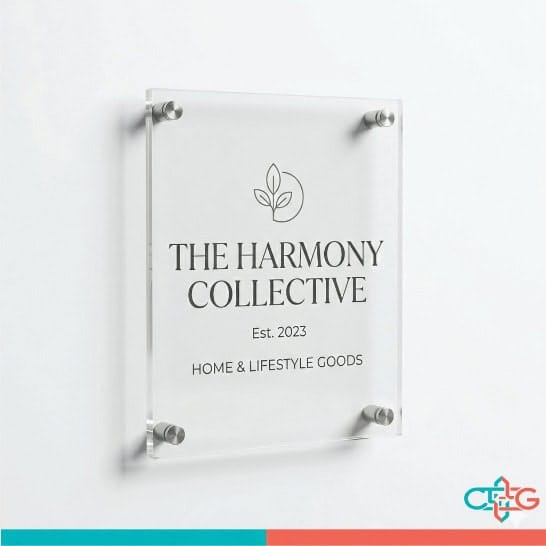 ACRYLIC GLASS SIGNS