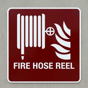 fire hose reel signage