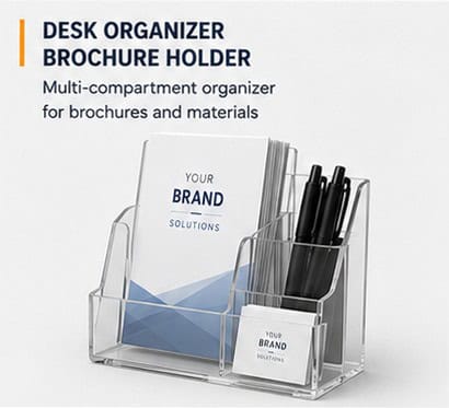 Brochure Holder - Desk Organizer