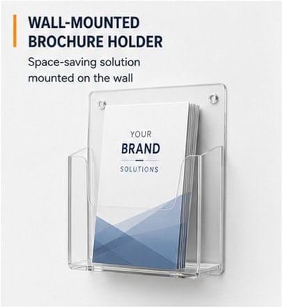 Brochure Holder - Wall Mounted