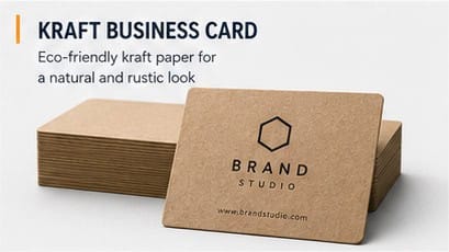 Business Cards_Kraft Paper
