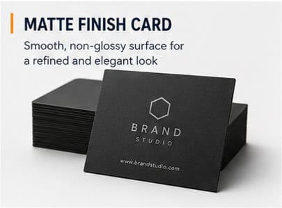 Business Cards_Matte Finish