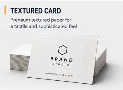 Business Cards_Textured Finish