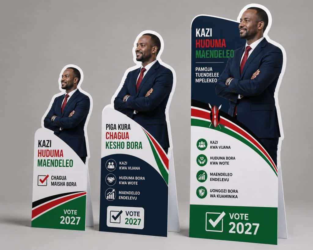 Custom Cut Out Standees In Nairobi 1 Custom Made Standees Political